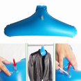 thumbnail image 2 of 5Pcs PVC Inflatable Foldable Clothes Hanger Rack Non Slip Portable Coat Holder, 2 of 5