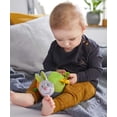 thumbnail image 3 of HABA Bunny Baby Ball Toy with Crinkle Ears and Rattle Rings - Tummy Time Toy for Fine Motor Skills and Sensory Development for 6 months +, 3 of 8