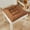 Light Coffee, variant on zanvin Chair Cushion with Ties ,Seat Cushion for Desk Chair, Dining Chairs, Kitchen Chair, Lounge Chair ,16.1*16.1 inch
