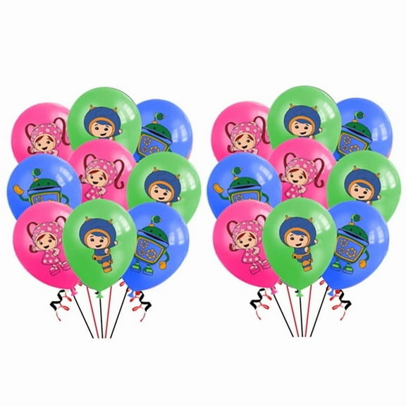 Team Umizoomi Balloons Party Supplies Birthday Favors Decorations Decor Kit Latex