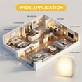thumbnail image 7 of DAYBETTER Plug-in LED Night Light 4Pack, Light Sensing Warm White lamp Space Saving Design, Home Decor nightlight for Adult/Kids Bedroom, 7 of 7