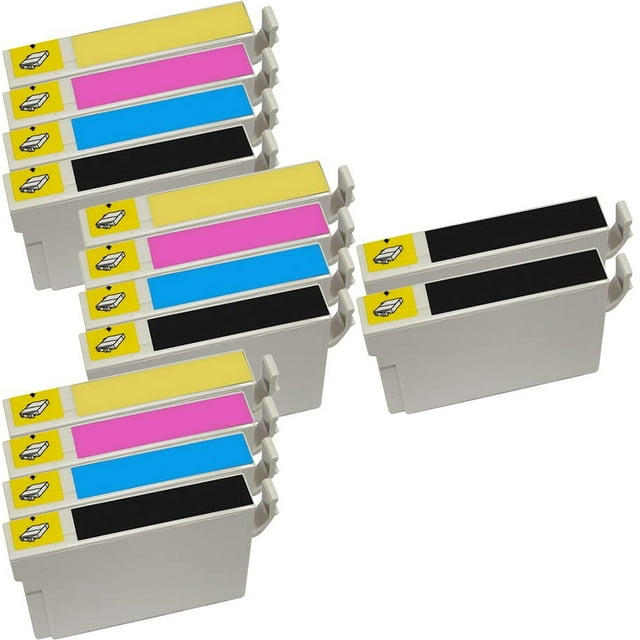 14 Inkfirst® Ink Cartridges Compatible Remanufactured for Epson 126 High Capacity WorkForce 60 435 520 545 630 633 635 645