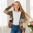thumbnail image 5 of chaqlin Aztec Horse Hoodies for Girls Boys Trendy Y2K Zip Up Hoodie Kids Long Sleeve Sweatshirts Lightweight Loose Hooded Jackets with Pocket, 5 of 7