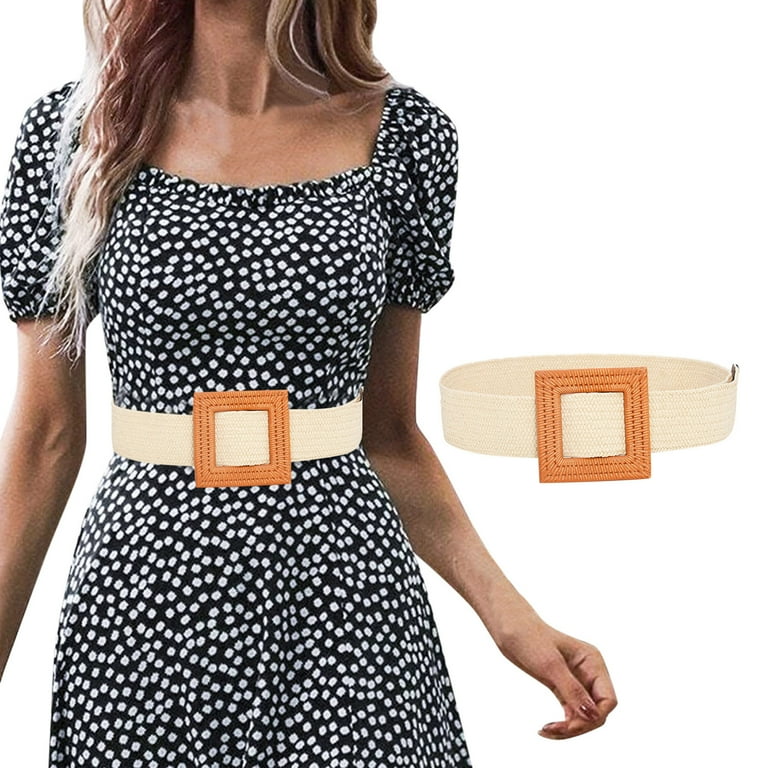 White belts top for dresses
