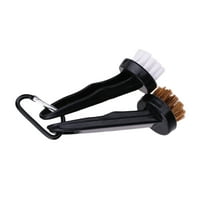 FELTECHELECTR Golf Club Brush With Round Head Ergonomic Design PP Material For Cleaning Clubs Spikes Shoes 1Pack