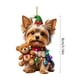 thumbnail image 3 of Colgantes Decorativos de Acrílico 2D con Animales Navideños para Espejo Retrovisor de Coche, Ideales para Decoraciones Navideñas., 3 of 6