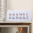 thumbnail image 2 of BEADCEST Newborn Photo Frame Baby Footprint Picture Frame Plastic 1Pcs, 2 of 5