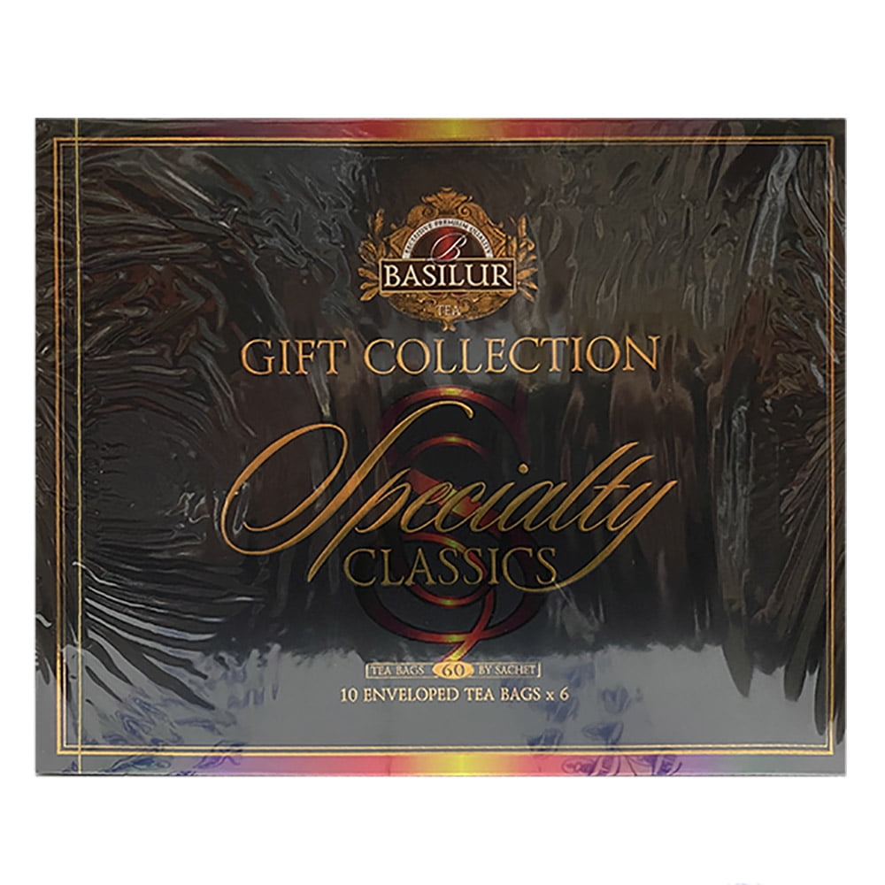 Basilur Specialty Black and Green Tea Gift Collection 60 bags