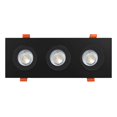 thumbnail image 1 of Illux TL-2914.NNKT30 Foco Empotrable de Techo, Downligh, Uso Interior, Bombilla MR16 Incluida, Luz Cálida 3000K, Negro, 1 of 5