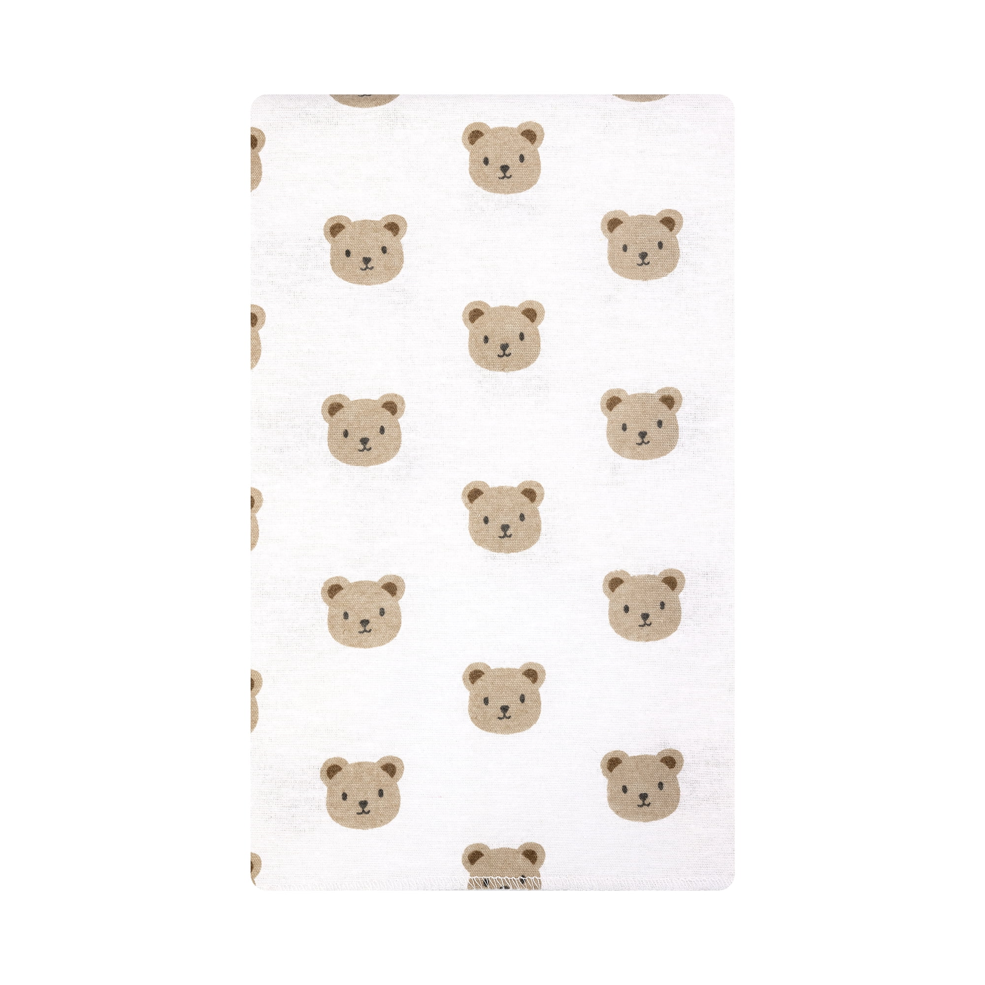 Hudson Baby Unisex Baby Cotton Poly Flannel Burp Cloths Bundle, Cozy Cutie, One Size