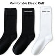 thumbnail image 4 of TELOLY 3Pairs Thigh High Socks,Over the Knee Socks Thigh High Socks for Women,Anti-Slip & Sweat-Absorb Long Socks for Women,Combination1, 4 of 7