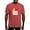 Crimson Red, variant on CafePress - Bike Ohio T Shirt - Mens Comfort Colors Shirt
