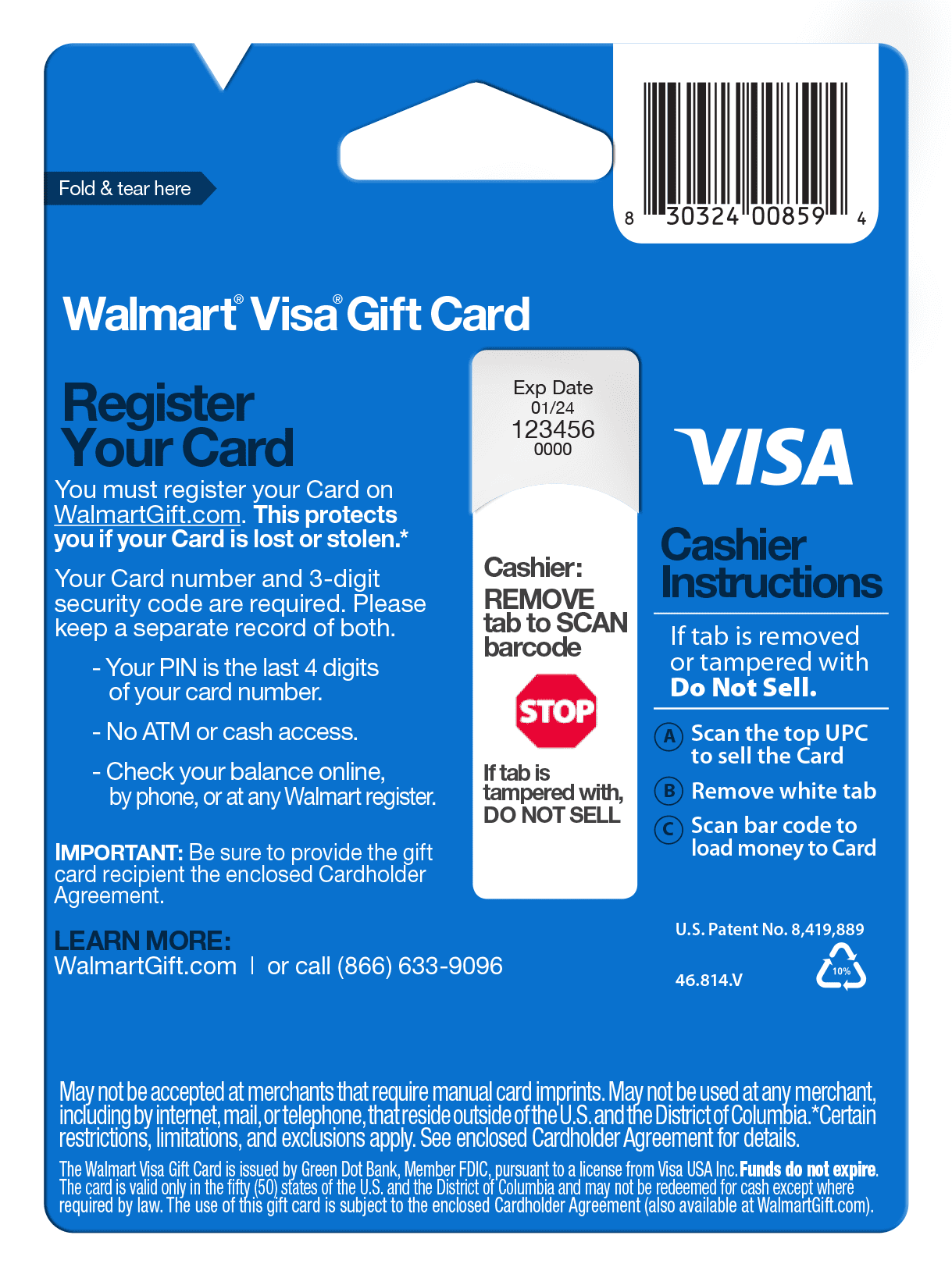 25 Walmart Visa Gift Card Walmart Com Walmart Com