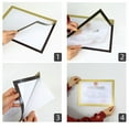 thumbnail image 2 of Coofit Document Frame Creative Adhesive Picture Frame Diploma Frame for Certificates, 2 of 5