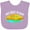 Lavender, variant on Inktastic My 1st Pi Day Blue Green Pie Pan Pun Boys or Girls Baby Bib