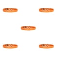 thumbnail image 3 of Collar de parto ajustable Greeniant PU para perrito Recién nacido naranja, 3 of 6
