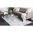 thumbnail image 6 of Unique Loom Stanhope Aberdeen Rug Blue/Gray 2' 2" x 3' Rectangle Border Modern Perfect For Living Room Bed Room Dining Room Office, 6 of 7