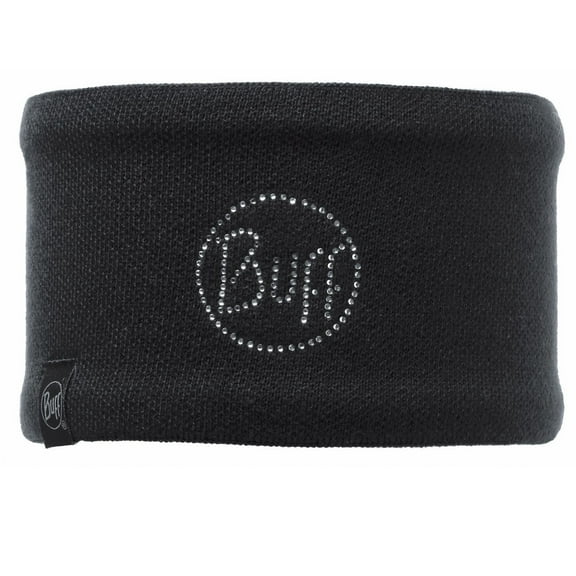 Buff Headband Knitted Chic - Black Chic Bling Sun Wind Winter Protection
