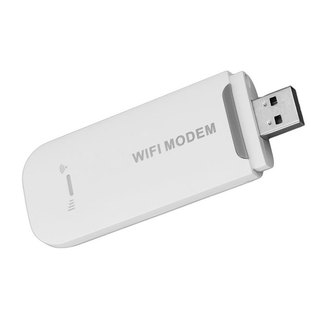 4G LTE USB WiFi Dongle, Mobile Hotspot Router, 150Mbps High Speed Portable Modem Device with SIM Card Slot for Travel, Support 10 Users
