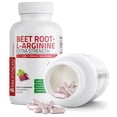 thumbnail image 5 of Bronson Beet Root + L-Arginine Nitric Oxide Production - Non-GMO, 360 Vegetarian Capsules, 5 of 7
