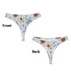 thumbnail image 3 of Balery Sea Turtle Tangas de Algodón para Mujer con Estampado – Ropa Interior Sexy, Transpirable, G-string-X-Large, 3 of 6