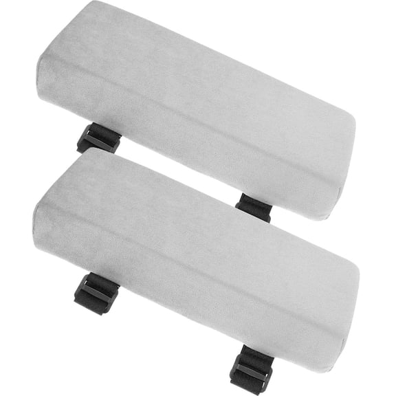 Worgeous Arm Rest Cushion Grey Dutch Velvet 1 Pair 10.22x3.93x1.97in