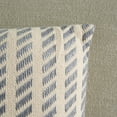 thumbnail image 3 of Safavieh Suki 12" x 20" Coastal Cotton Decorative Pillows, Natural/Gray, 3 of 4