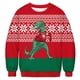 thumbnail image 2 of Suéter navideño informal con estampado 3D de dinosaurio feo para hombre y mujer como regalo de carnaval de Navidad 2023, 2 of 5
