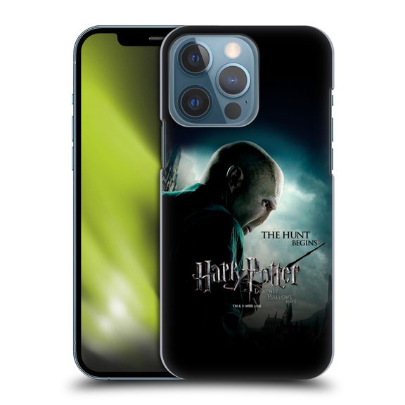 Head Case Designs Officially Licensed Harry Potter Deathly Hallows VII Voldemort Hard Back Case Compatible with Apple iPhone 13 Pro