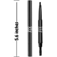 thumbnail image 2 of Pincel Para rellenar Barba, Bigote y Cejas, color negro, impermeable, 2 en 1, por un lado punta del pincel por el otro cepillo para distribuir el color, facil de usar, 2 of 7
