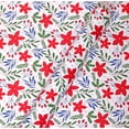 thumbnail image 2 of Holiday Time Christmas Gift Wrapping Paper Reversible Jumbo Roll, Botanical and Stripe, 2 of 4