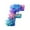 F, variant on HomeDM 26 Letter Ornaments - Christmas Snowflakes Tree Personalized Hanging Pendant 2D Flat Acrylic Xmas Alphabet Letters Winter Decorative for Christmas Tree Gifts for Family Friends