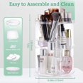 thumbnail image 2 of Organizador de maquillaje seinlife, giratorio 360 grados, ajustable, transparente, 2 of 8