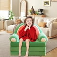 thumbnail image 5 of Pedty Cartoon Baby Children'S Three-Layer Foldable Two-In-One Sofa Lazy Chair Stool (Without Inner Liner Filling) B, Polyester Seat Cushion, 5 of 6