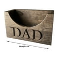 thumbnail image 3 of Elapind Wooden Baseball Cap Holder, Wooden Baseball Cap Hat Holder Rack for Men's Father's Day Gift Storage Shelf Hat Rack Storage Shelf, Men's Father's Day Gift A02, 3 of 3