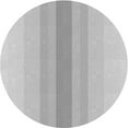 thumbnail image 1 of Ahgly Tapis Rond Lavable en Machine Intérieur Transitionnel Gris Canon, 4 Pieds Rond, 1 of 7