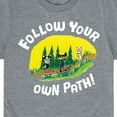 thumbnail image 3 of Pete The Cat - Follow Your Own Path - Toddler And Youth Short Sleeve Graphic T-Shirt, 3 of 6