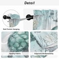thumbnail image 5 of Coastal Sea Turtle Kitchen Curtains, Nautical Marine Jellyfish Coral Light Filtering Window Curtain Panels, 2Pcs Rod Pocket Window Treatments Set for RV Dining Room Study Room 42x54 Inches, 5 of 9