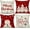 Red, variant on Red Christmas Pillow Covers 18x18 Set of 4 for Christmas Decorations Merry Christmas Tree Believe Snowflake Winter Holiday Decor Throw Cushion Case for Home Couch
