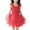 Red, variant on JoyHoop Toddler Girls Ballet Skirted Leotards Strap Tutu Dress Party Costumes for Dance 18months To 7t