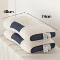 thumbnail image 5 of Honeycomb massage pillow pillow to protect cervical vertebra to help sleep home pillow core antibacterial and anti-mite, 5 of 13