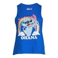 thumbnail image 5 of Disney Juniors’ Ohana Stitch Pride Graphic Print Tank Top, 5 of 5