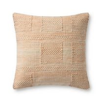Loloi PLL0184 Rust 22'' x 22'' Decorative Pillow