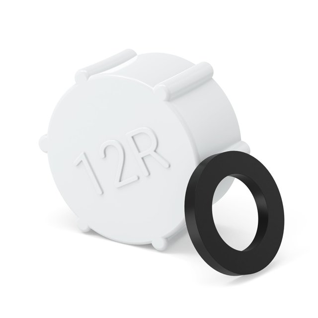 Grongu 11456 Tapa de drenaje para filtro de arena para piscina, compatible con los modelos de bomba de drenaje para piscina Intex, tapa de válvula de drenaje con junta tórica, se adapta a bombas de fi