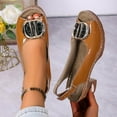 thumbnail image 2 of Womens Sandals Chunky Heel Peep Toe Thick Soled Leisure Shoes Spring Summer Casual Daily Holiday Beach Sandals Outerwear, 2 of 9
