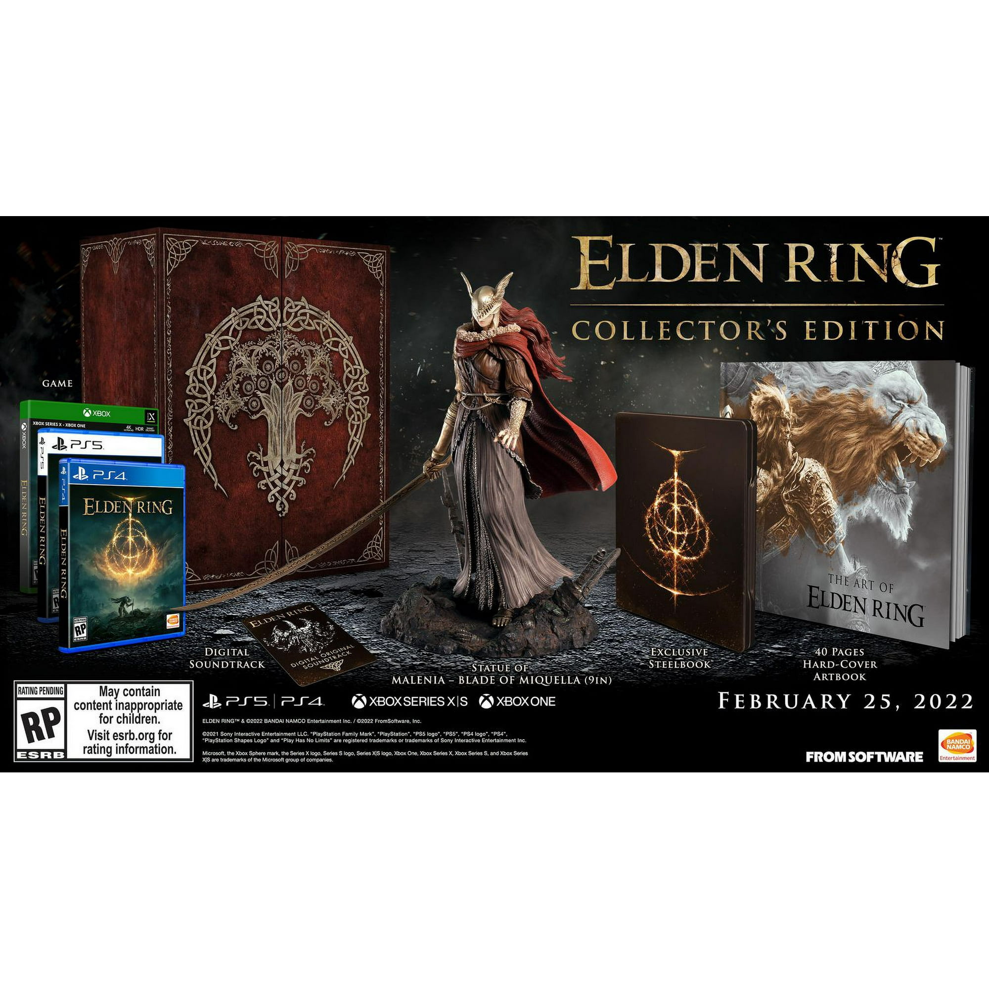 【PS5】ELDEN RING コレクターズエディション PS5】エルデンリング完全版 SHADOW OF THE ERDTREE コレクターズパケ