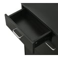 thumbnail image 3 of Bedroom Storage Large size Shoe Cabinet,Free Standing Tipping Bucket Shoe Rack Organizer with 2 Flip Drawers&2 Drawer,Modern Tipping Bucket for Entryway,Hallway,Bedroom-black,Bedroom Dressers, 3 of 8
