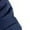 Navy, variant on Puffer Jacket for Kids -Lined Hooded Zip Up Soild Color Print Belt Waist Padded Kids Down Coats with Pockets(8 Years 140,Navy)