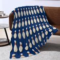 thumbnail image 5 of Bowling Flannel Fleece Bed Blanket Throw Blankets Lightweight Cozy for Bedroom All Season Sofa Decor Gift 40x50, 5 of 6