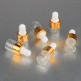 thumbnail image 5 of Botellas cuentagotas Wresty de vidrio transparente de 1 ml para aceites esenciales, 5 of 5
